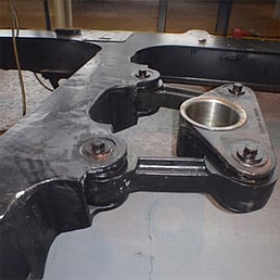 Transom rods and yoke Castech Solutions