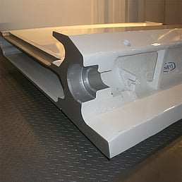 Coal mining conveyor section casting Castech Solutions