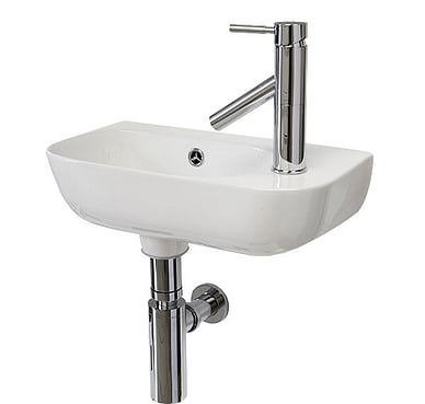 Wall Hung Basin with Overflow