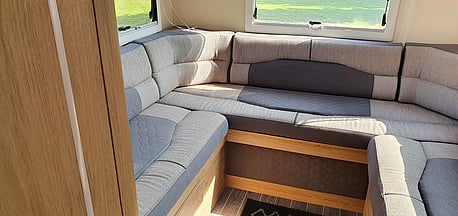rear lounge, converts to king bed,                                                      or 2x singles, 7ft by 6ft