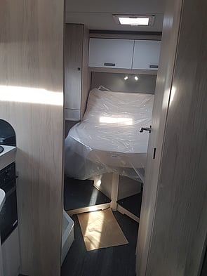 Rear bedroom, which can be closed for your own comfort