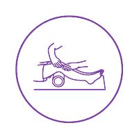 Icon of physiotherapy, entire health services