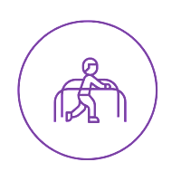 Icon of occupational therapy, entire health services