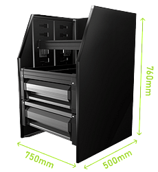 MSXC-750 - 750 x 760 x 500mmADJUSTABLE SHELVING$975.00