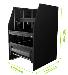 MSXB-500 - 500 x 760 x 500mmADJUSTABLE SHELVING$725.00
