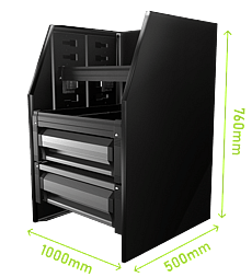 MSXC-1000 - 1000 x 760 x 500mmADJUSTABLE SHELVING$1,099.00