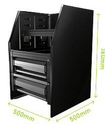 MSXC-500 - 500 x 760 x 500mmADJUSTABLE SHELVING$849.00