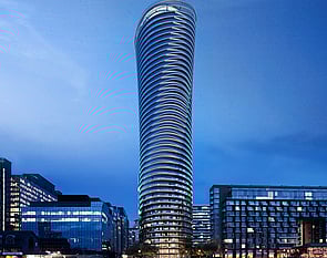 architectural drawing of Baltimore Tower