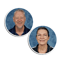 Mr Robert RugeMs Leisa Stevenson