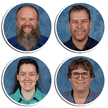 Mr Warren TysoeMr Jared BarrowMiss Ella ErnstMr Alex Marshall