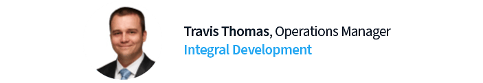 Travis Thomas, Operations Manager, Integral Development