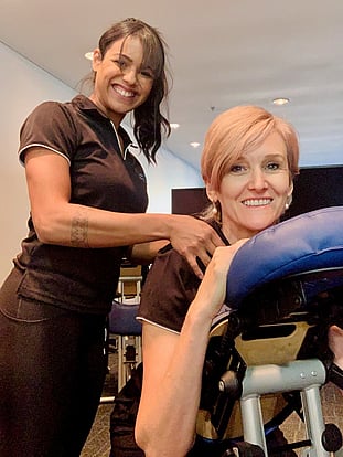 Relaxation Station - Reward conference guests or staff with seated massage at your next corporate event.