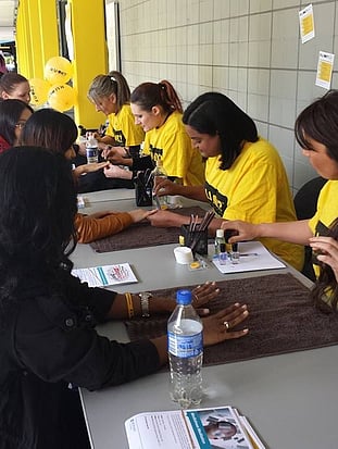 Pamper Station - Pamper your team or guests with mini manis, pedis & massages