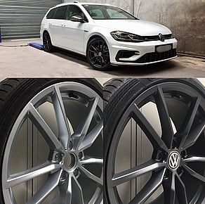 colour change Alloy Mag Wheel Repair