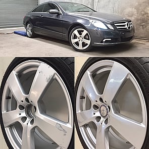 Painted Alloy Mag Wheel Repair