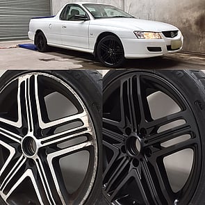 alloy wheel rim mag repair