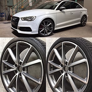 alloy mag rim wheel repair