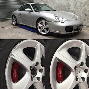 Painted Alloy Mag Wheel Repair