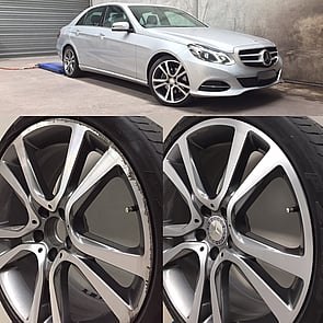 alloy mag rim wheel repair