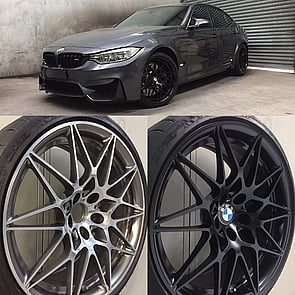 Custom Colour Change Alloy Mag Wheel Repair