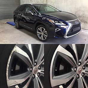 Machined Diamond Cut Alloy Mag Wheel Repair
