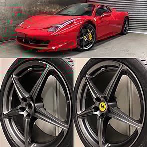 Painted Alloy Mag Wheel Repair