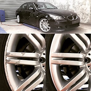 Painted Alloy Mag Wheel Repair 