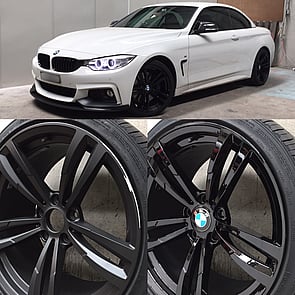 custom wheel colour change alloy mag wheel repair