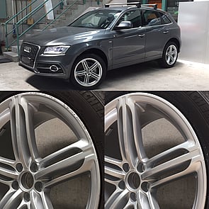 alloy mag rim wheel repair