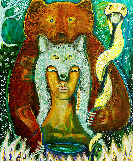 She Carries Strong Medicine