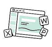 Letterheads and sales decks