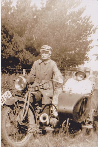 William Gould and Grandaughter