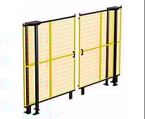 Sliding Door Without Top or Bottom Guide