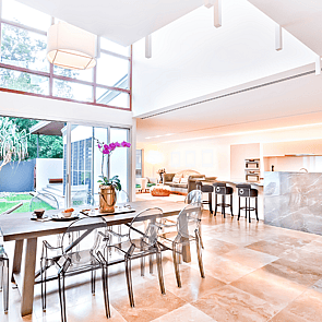 adding extra space with additional dining and living room