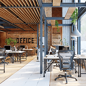Office Fit Out timber and brick