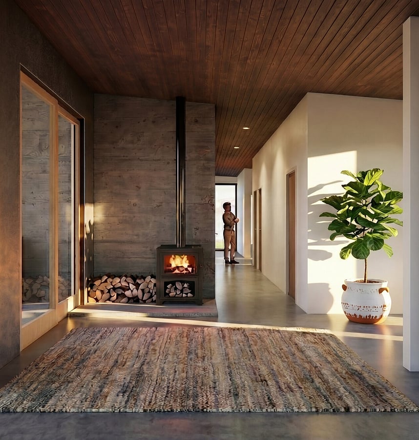 internal render of house project