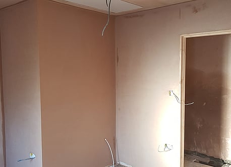 Property refurbishment in Hexham prior to plastering.