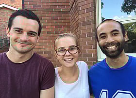 Meet our youth leaders James, Yana & Vinny