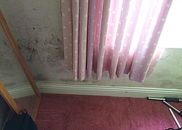 damp caused by condensation, North East