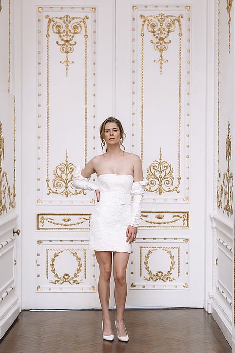 short wedding dress, designers www.kateedmondsonbridal.co.uk, short wedding dress, civil wedding dress, short bridal reception dresses, mini wedding dress