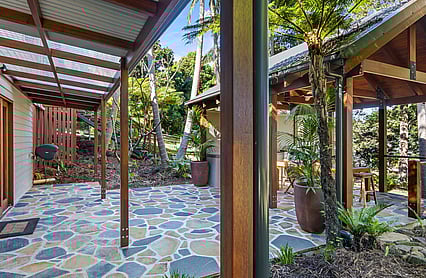 Outdoor entertaining area, Clunes