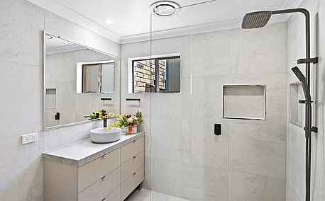 Bathroom renovation, Goonellabah