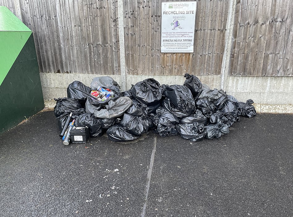 2024 - 71 bags of litter collected around the village. in one hour!