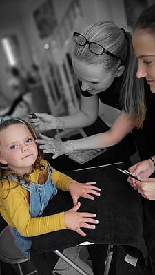 Childrens pamper party