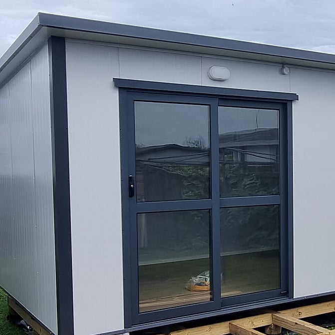 6m x 2.4m Black Cabin