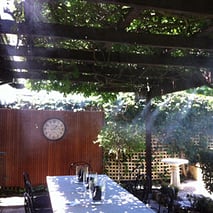 Residential Courtyard Mist Cooling