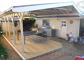 timber pergola steel pergola get hammered builder carpenter narellan vale campbelltown oran park cobbitty
