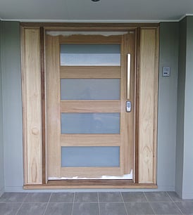 external door timber and glass door get hammered builder carpenter narellan vale campbelltown oran park cobbitty