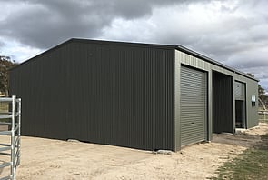 colorbond steel shed get hammered builder carpenter narellan vale campbelltown oran park cobbitty