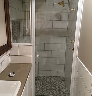 showers bathrooms tiling bathroom vanity get hammered builder carpenter narellan vale campbelltown oran park cobbitty